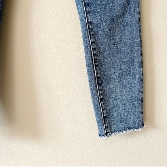 Abercrombie & Fitch Curve Love The Super Skinny Ankle High Rise Jeans 24 Short - Picture 3 of 14